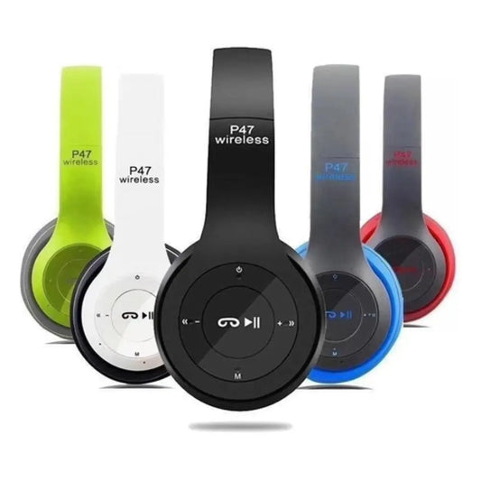 Audífonos inhalámbricos cintillo Bluetooth P47