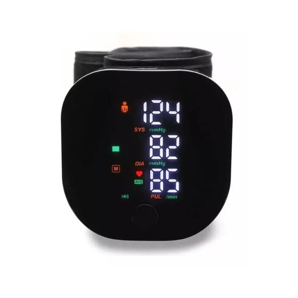 Medidor de presión arterial en casa tensiómetro de muñeca