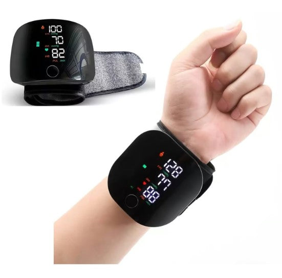 Medidor de presión arterial en casa tensiómetro de muñeca