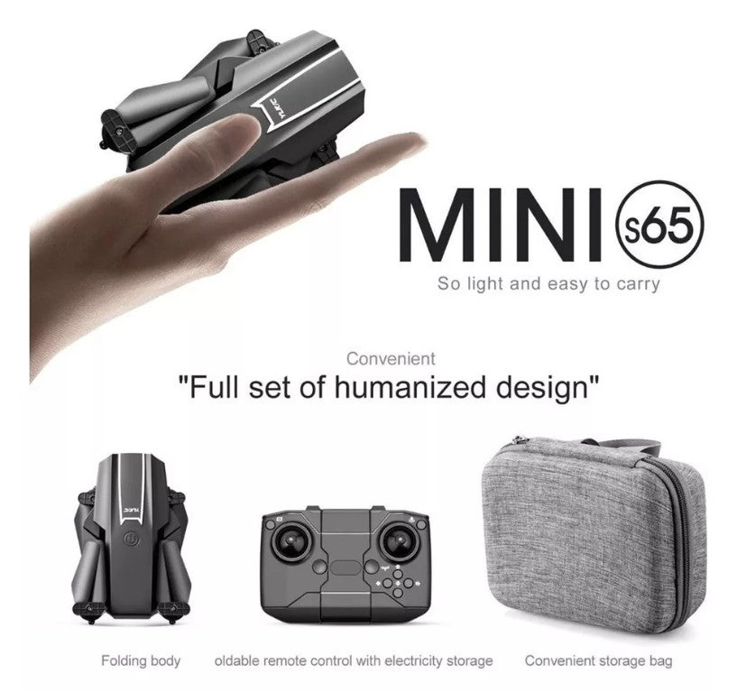 Mini Dron S65 Profesional Camara 4K