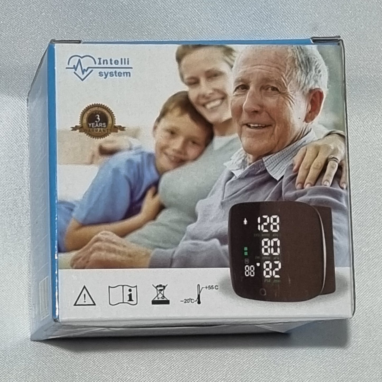 Medidor de presión arterial en casa tensiómetro de muñeca