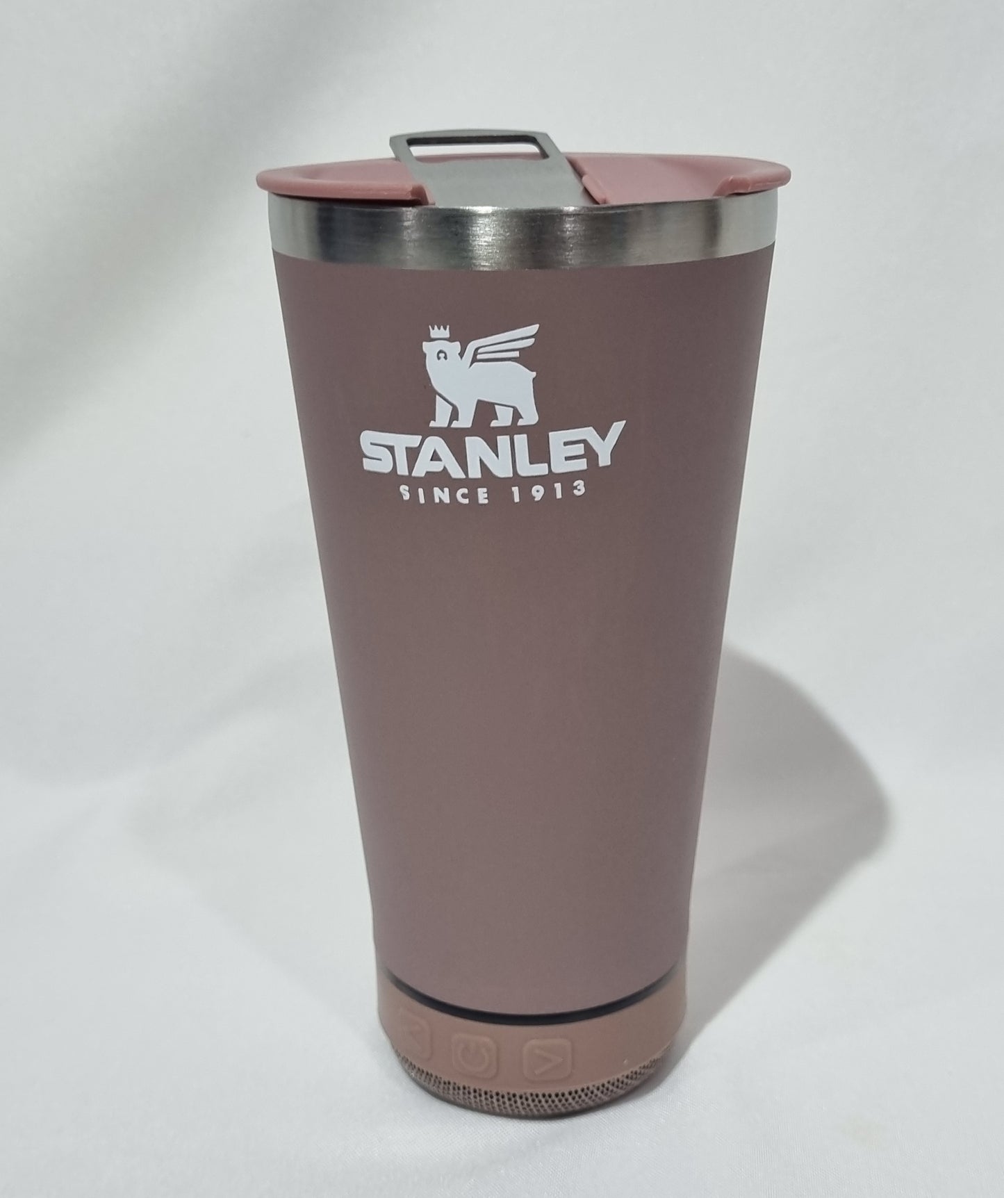 Vaso musical inhalámbrico con bluetooth 480 ml con destapador