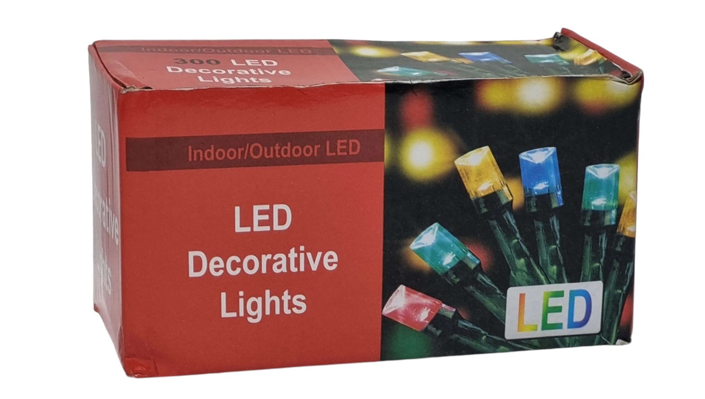 Juego luces led 300 unidades decorativas