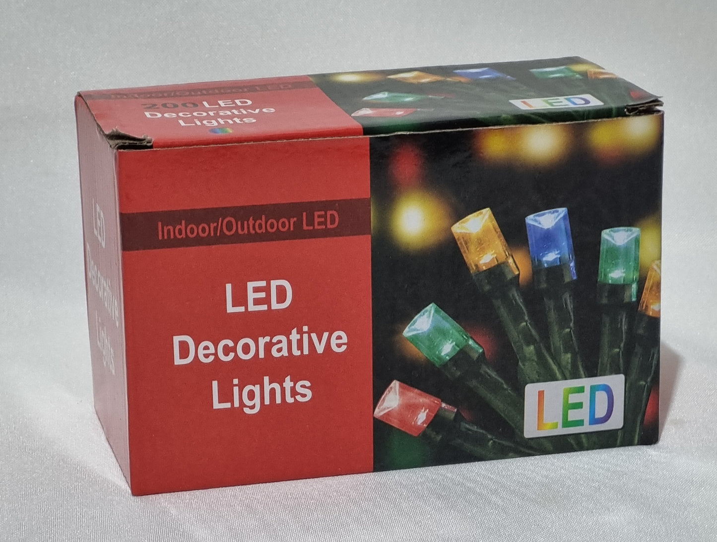 Juego luces led 200 unidades decorativas