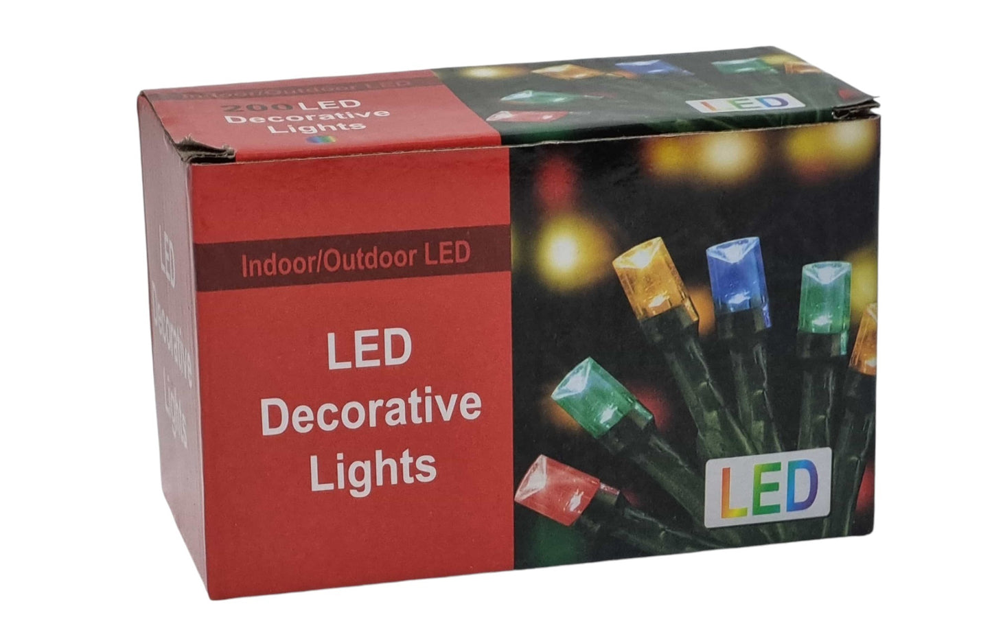 Juego luces led 200 unidades decorativas